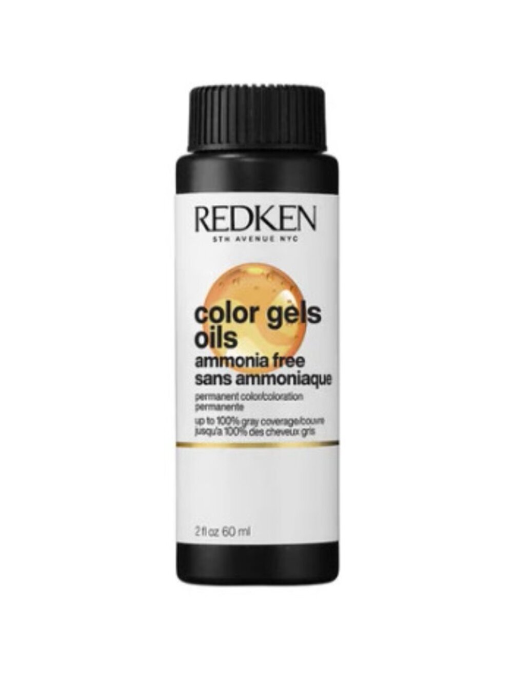 Redkin Color Gels Oils 5NN Cafe' Mocha (Ammonia Free Liquid Color )